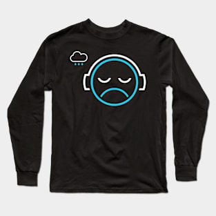 Sad Music Icon Long Sleeve T-Shirt